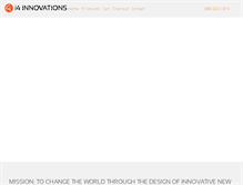 Tablet Screenshot of i4innovations.net